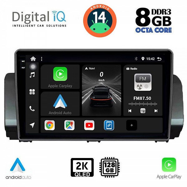 DIGITAL IQ BXF 8109_CPAA (9inc) MULTIMEDIA TABLET for DACIA LOGAN - SANDERO - JOGGER mod. 2020>