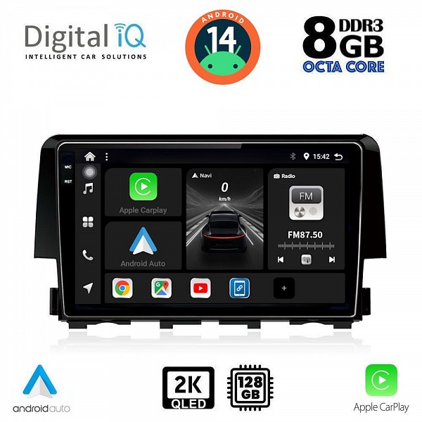 DIGITAL IQ BXF 8191_CPAA (9inc) MULTIMEDIA TABLET for HONDA CIVIC mod. 2016>