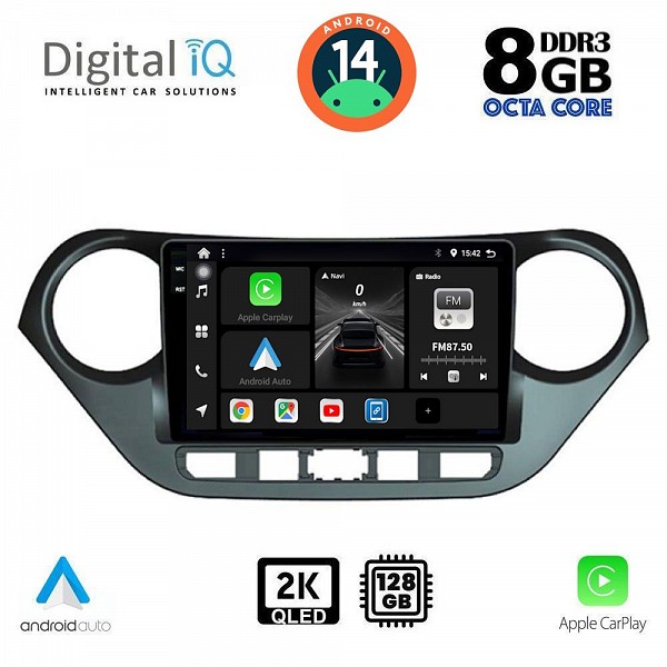 DIGITAL IQ BXF 8224_CPAA (9inc) MULTIMEDIA TABLET for HYUNDAI i10 mod. 2014-2020