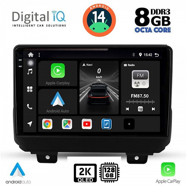 DIGITAL IQ BXF 8298_CPAA (9inc) MULTIMEDIA TABLET for JEEP WRANGLER mod. 2018>