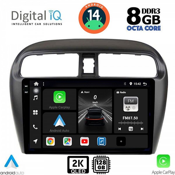 DIGITAL IQ BXF 8448_CPAA (9inc) MULTIMEDIA TABLET for MITSUBISHI SPACESTAR mod. 2013-2020