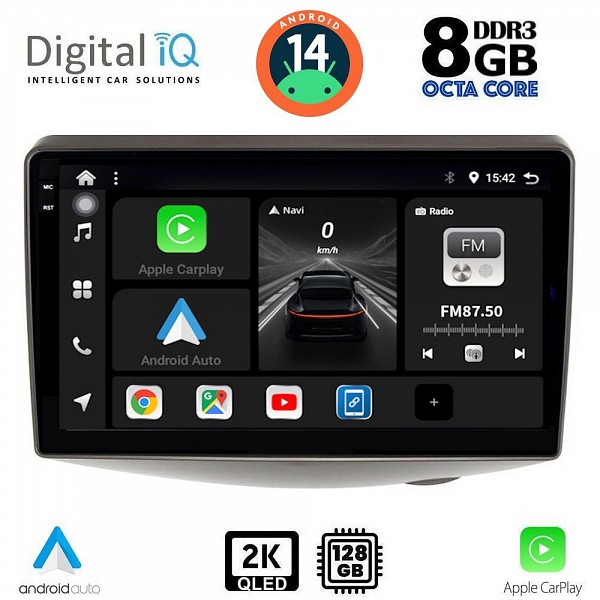 DIGITAL IQ BXF 8735_CPAA (9inc) MULTIMEDIA TABLET for TOYOTA YARISmod. 1999-2006