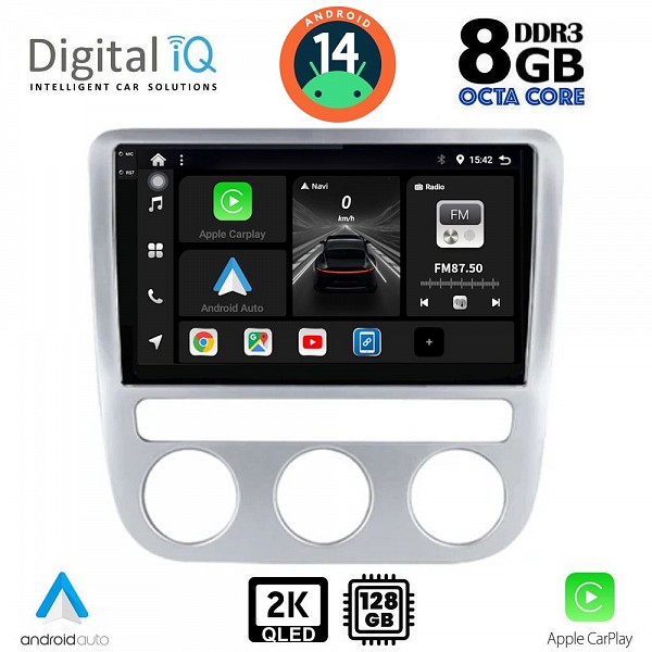 DIGITAL IQ BXF 8752_CPAA CLIMA (9inc) MULTIMEDIA TABLET for VW EOS mod. 2006> - SCIROCCO mod. 2008-2014