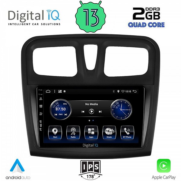 DIGITAL IQ BXH 3108SQ_CPA (9inc) MULTIMEDIA TABLET for DACIA LOGAN ? SANDERO mod. 2012-2019