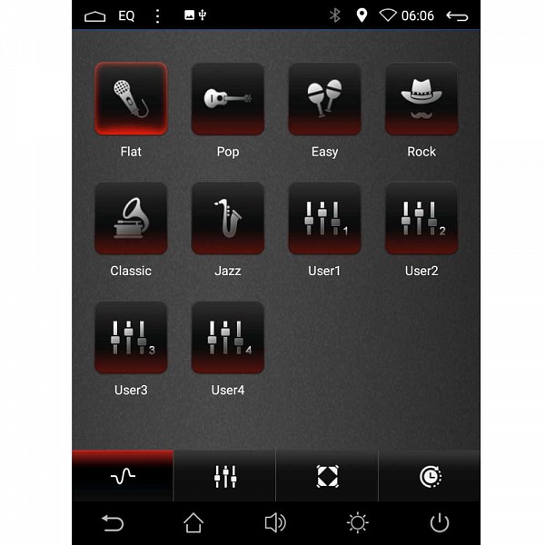 DIGITAL IQ BXF 6969_CPAA TESLA STYLE for TOYOTA RAV 4 mod. 2006-2012