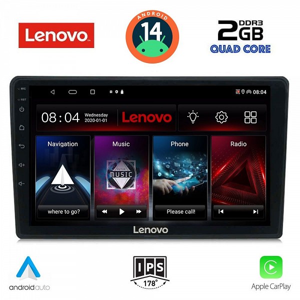Digital iQ LENOVO LVD 2699_CPA (10inc) MULTIMEDIA TABLET for TOYOTA AURIS mod. 2013-2015