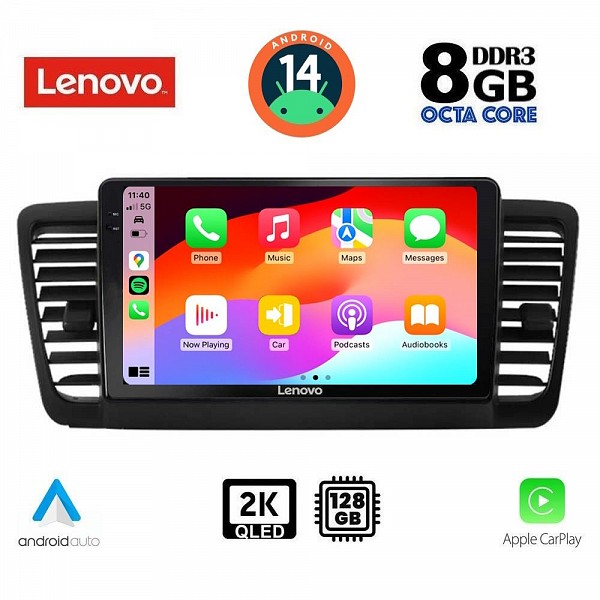 Digital iQ LENOVO SSW 10665_CPA (9inc) MULTIMEDIA TABLET OEM SUBARU LEGACY - OUTBACK mod. 2002-2008