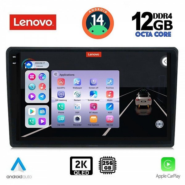Digital iQ LENOVO SSZ 12699_CPA (10inc) MULTIMEDIA TABLET for TOYOTA AURIS mod. 2013-2015