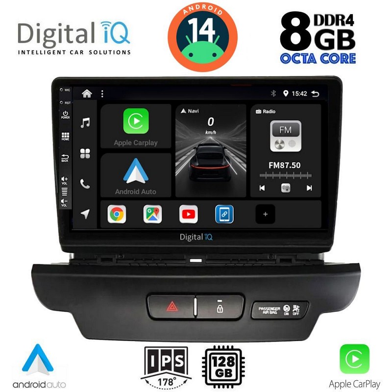 DIGITAL IQ BXF 7304_CPAA (10inc) MULTIMEDIA TABLET for KIA CEED - XCEED mod. 2018-2022