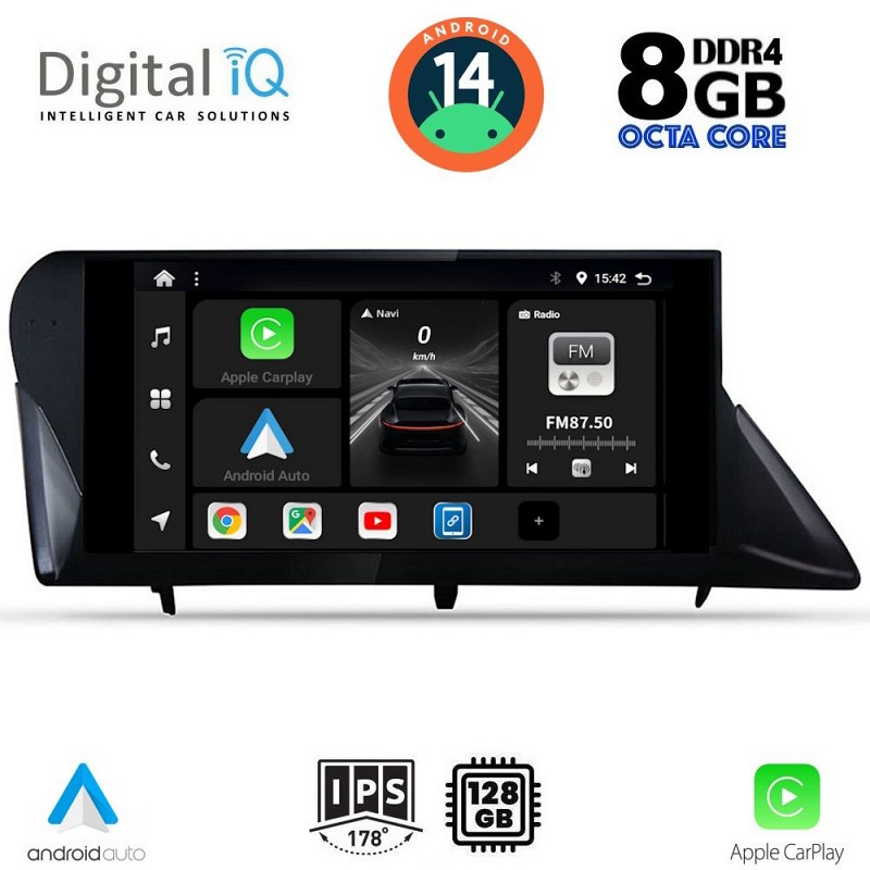 DIGITAL IQ BXF 7346_CPAA (9inc) MULTIMEDIA TABLET for LEXUS RX mod. 2009-2014