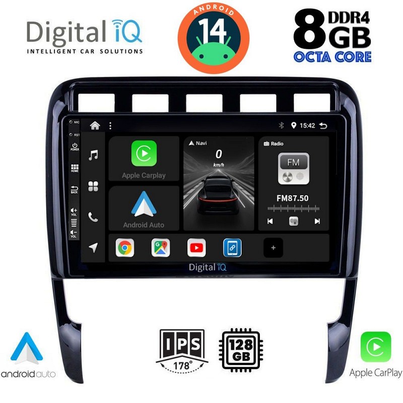DIGITAL IQ BXF 7535_CPAA (9inc) MULTIMEDIA TABLET for PORSCHE CAYENNE mod. 2002-2011
