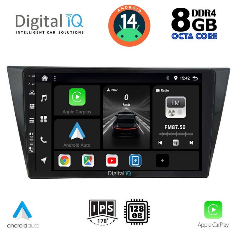 DIGITAL IQ BXF 7761_CPAA (10inc) MULTIMEDIA TABLET for VW TIGUAN mod. 2016>
