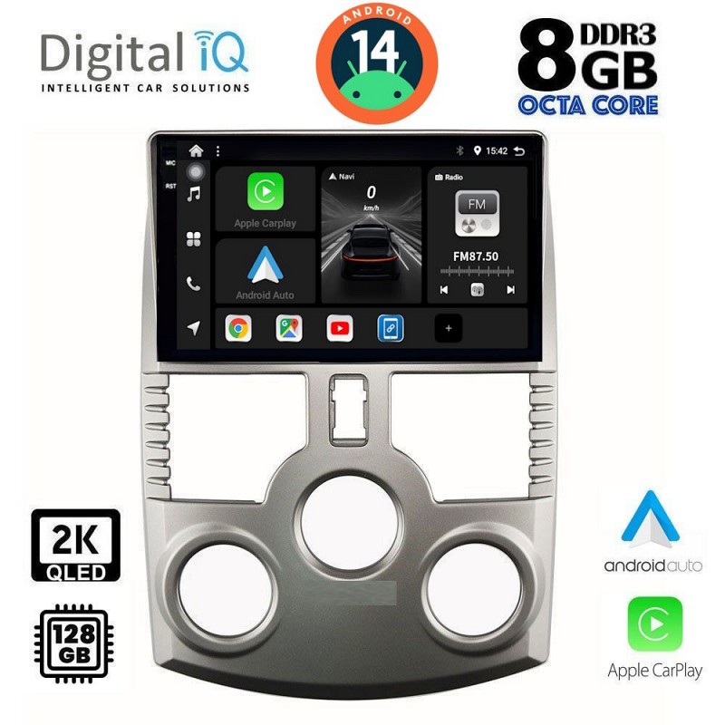 DIGITAL IQ BXF 8126_CPAA (9inc) MULTIMEDIA TABLET for DAIHATSU TERIOS mod. 2006-2017