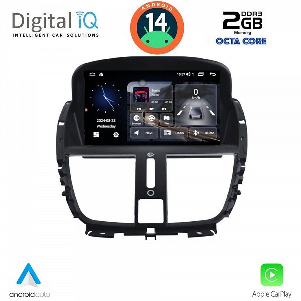 DIGITAL IQ MSF 307_CPA (7? DECK) MULTIMEDIA SYSTEM for PEUGEOT 207 mod. 2007>