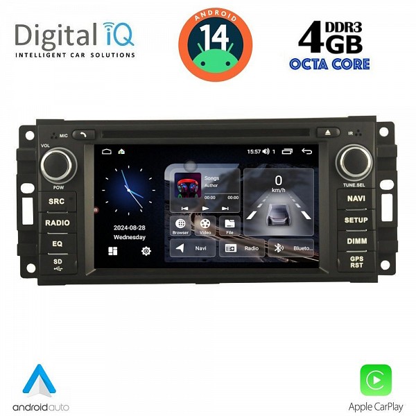 DIGITAL IQ MSF 324_CPA (7? DECK) MULTIMEDIA SYSTEM for JEEP ALL mod. 2005-2018