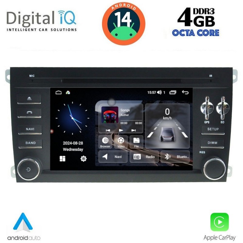 DIGITAL IQ MSG 443_CPA (7 DECK) MULTIMEDIA PORSCHE CAYENNE mod. 2002-2011