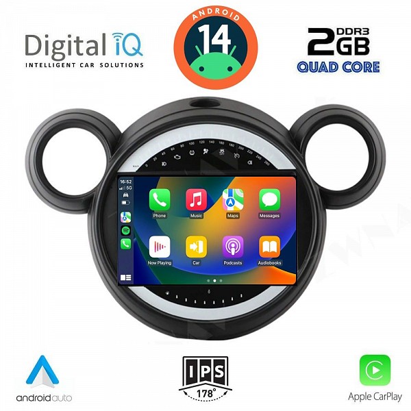 DIGITAL IQ BXC 3065_CPAA (9inc) MULTIMEDIA TABLET for MINI COUNTRYMAN (R60) mod. 2010-2016 - PACEMAN (R61) mod. 2013-2016