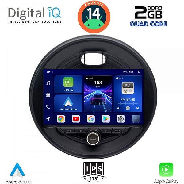 DIGITAL IQ BXC 3066_CPAA (9inc) MULTIMEDIA TABLET for MINI COOPER (F55-56-F57) mod. 2015> CLUBMAN (F54) mod. 2015> ROADSTER (F59) mod. 2014> COUNTRYMAN (F60) mod. 2016>