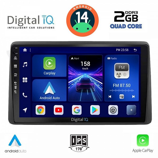 DIGITAL IQ BXC 3104_CPAA (10inc) MULTIMEDIA TABLET for DACIA DUSTER mod. 2019>