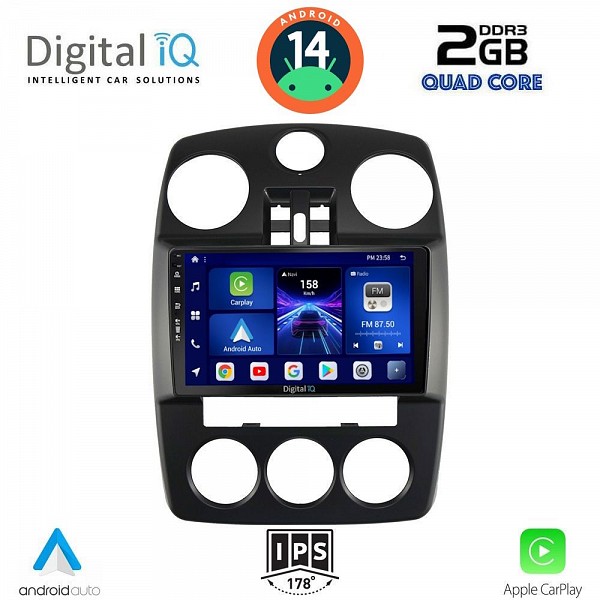 DIGITAL IQ BXC 3287_CPAA (9inc) MULTIMEDIA for CHRYSLER PT CRUISER mod. 2005-2010