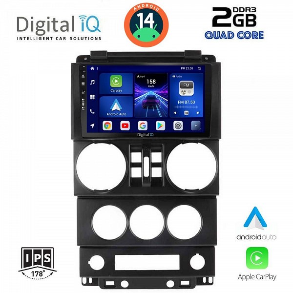 DIGITAL IQ BXC 3294_CPAA (9inc) MULTIMEDIA TABLET for JEEP WRANGLER mod. 2006-2011
