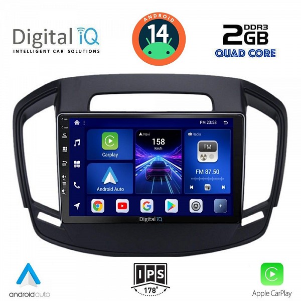 DIGITAL IQ BXC 3492_CPAA (9inc) MULTIMEDIA TABLET for OPEL INSIGNIA  mod.2014-2017