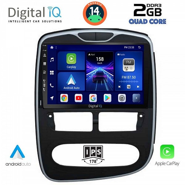DIGITAL IQ BXC 3544_CPAA (10inc) MULTIMEDIA TABLET for RENAULT CLIO mod. 2012-2015