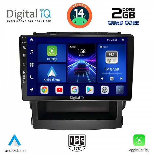 DIGITAL IQ BXC 3664_CPAA (9inc) MULTIMEDIA TABLET for SUBARU FORESTER ? IMPREZA mod. 2019>