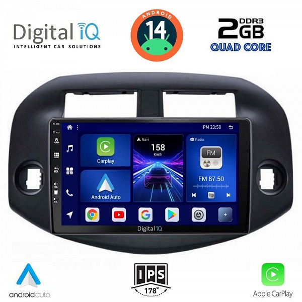 DIGITAL IQ BXC 3732_CPAA (10inc) MULTIMEDIA TABLET for  TOYOTA RAV 4 mod. 2006-2012