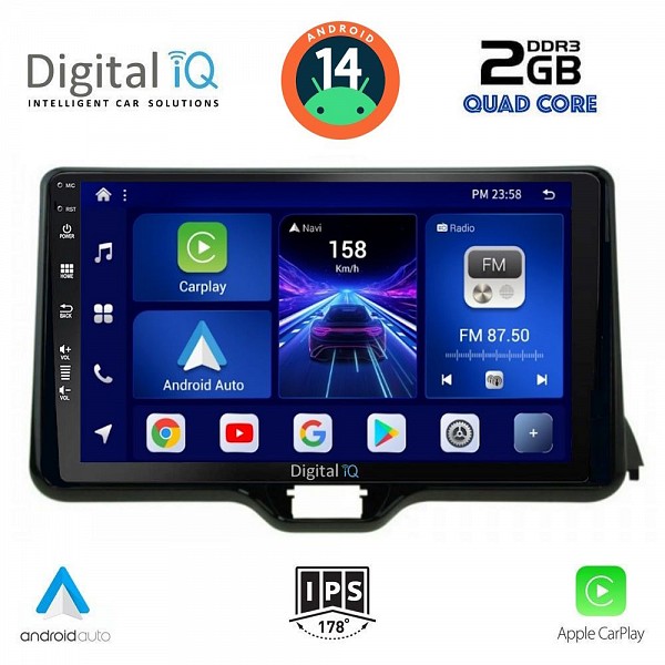 DIGITAL IQ BXC 3738_CPAA (10inc) MULTIMEDIA TABLET for TOYOTA YARIS mod. 2020>