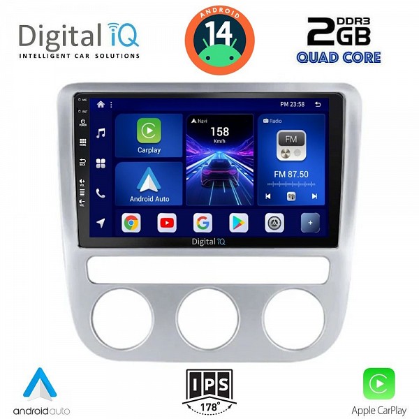 DIGITAL IQ BXC 3752_CPAA CLIMA (9inc) MULTIMEDIA TABLET for VW EOS mod. 2006> - SCIROCCO mod. 2008-2014