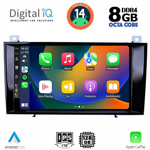 DIGITAL IQ BXF 7428_CPAA (8inc) MULTIMEDIA TABLET for MERCEDES SLK R171 mod. 2004-2010