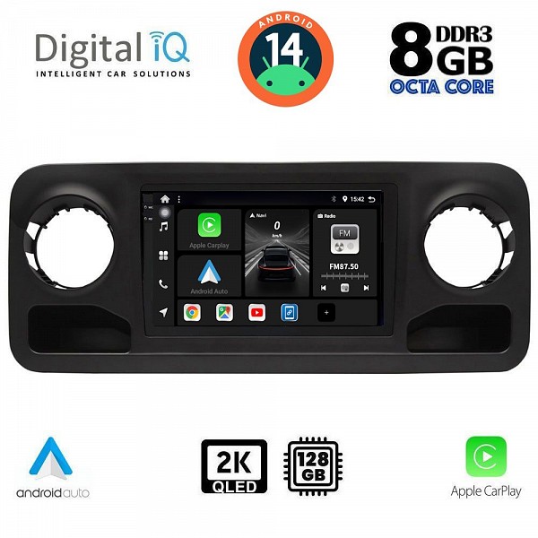 DIGITAL IQ BXF 8424_CPAA (10inc) MULTIMEDIA TABLET for MERCEDES SPRINTER mod. 2018>