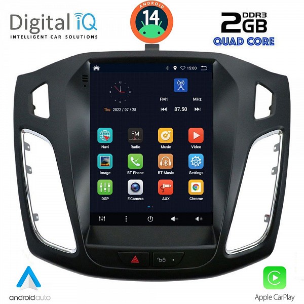 DIGITAL IQ BXC 3855_CPAA TESLA STYLE for FORD FOCUS mod. 2011-2017