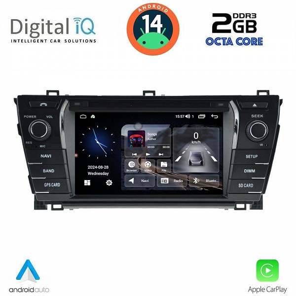 DIGITAL IQ MSF 312_CPA (7? DECK) MULTIMEDIA SYSTEM for TOYOTA COROLLA mod. 2013-2016