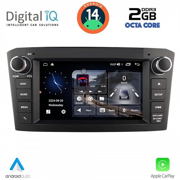DIGITAL IQ MSF 325_CPA (7? DECK) MULTIMEDIA SYSTEM for TOYOTA AVENSIS (T25) mod. 2003-2008