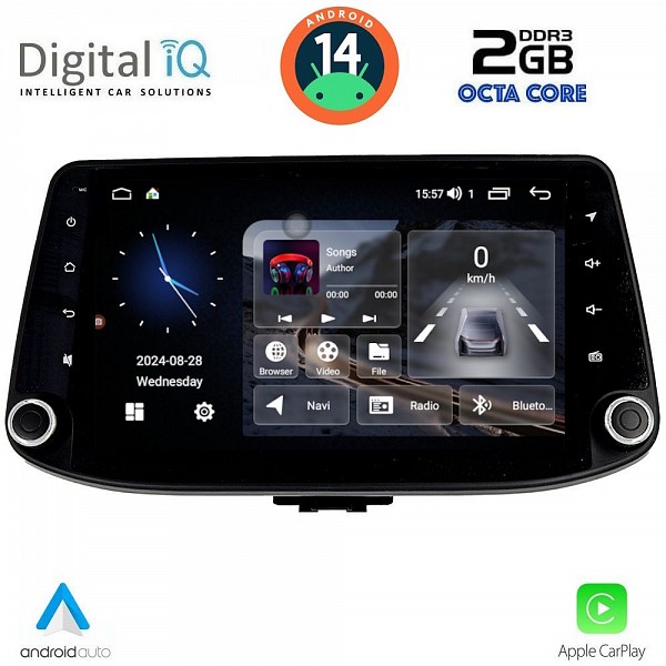 DIGITAL IQ MSF 327_CPA (9" DECK) MULTIMEDIA SYSTEM for HYUNDAI i30 mod. 2018>