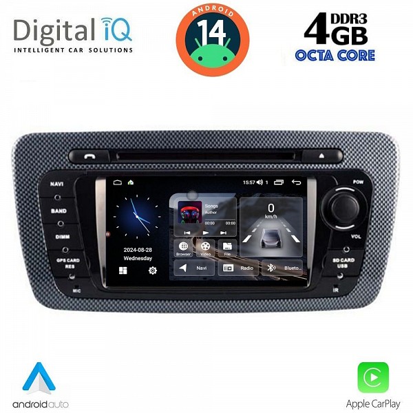 DIGITAL IQ MSF 346_CPA (7? DECK) MULTIMEDIA SYSTEM for SEAT IBIZA mod. 2008-2015