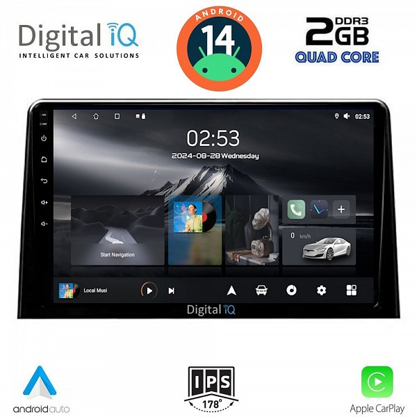DIGITAL IQ RSB 1082_CPA (10inc) MULTIMEDIA TABLET for CITROEN BERLINGO ? OPEL COMBO ? PEUGEOT PARTNER ? TOYOTA PROACE mod. 2018>