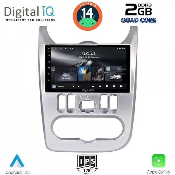 DIGITAL IQ RSB 1101_CPA (9inc) MULTIMEDIA TABLET for DACIA DUSTER ? LOGAN ? SANDERO mod. 2006-2012