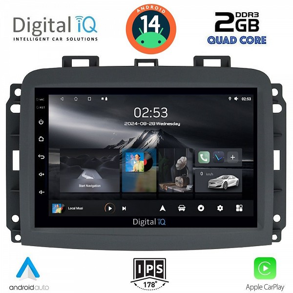 DIGITAL IQ RSB 1132_CPA (10inc) MULTIMEDIA TABLET for FIAT 500L mod. 2012>