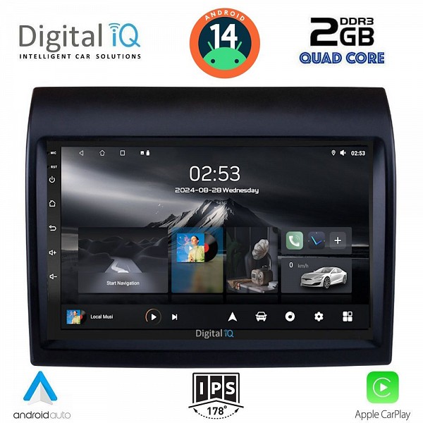 DIGITAL IQ RSB 1141_CPA (9inc) MULTIMEDIA TABLET for FIAT DUCATO ? CITROEN JUMPER ? PEUGEOT BOXER mod. 2011-2021