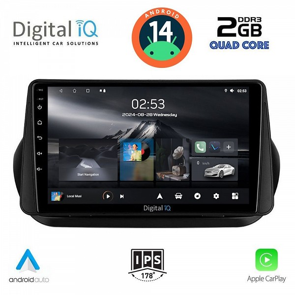 DIGITAL IQ RSB 1142_CPA (9inc) MULTIMEDIA TABLET for CITROEN ? FIAT ? PEUGEOT mod. 2008-2018