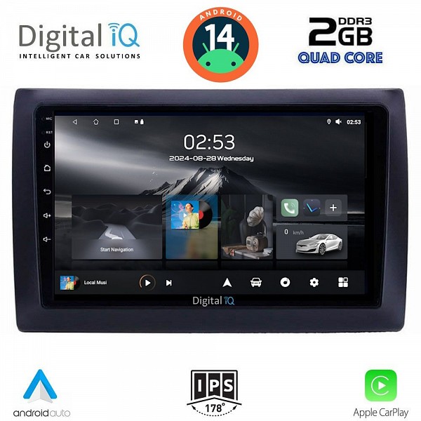 DIGITAL IQ RSB 1145_CPA (9inc) MULTIMEDIA TABLET for FIAT STILO mod. 2001-2007