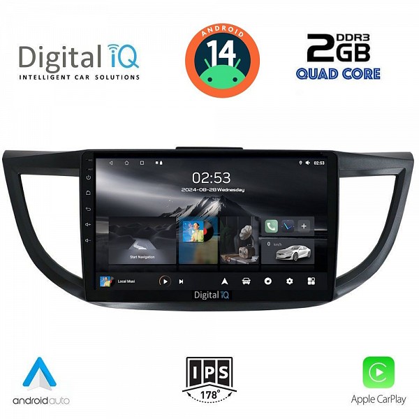 DIGITAL IQ RSB 1198_CPA (10inc) MULTIMEDIA TABLET for HONDA CRV mod. 2013-2017
