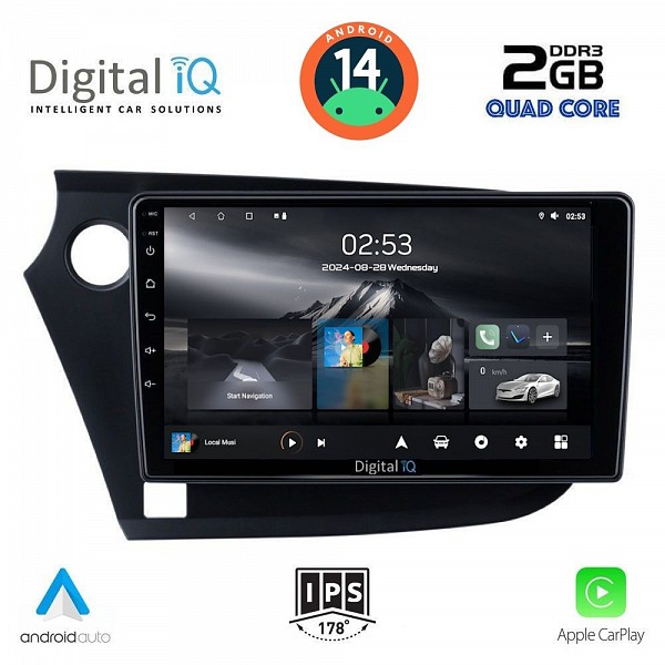 DIGITAL IQ RSB 1205_CPA (9inc) MULTIMEDIA TABLET for HONDA INSIGHT mod. 2009-2014