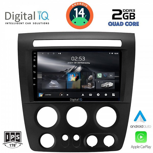DIGITAL IQ RSB 1218_CPA (9inc)MULTIMEDIA TABLET for HUMMER H3 mod. 2005-2009
