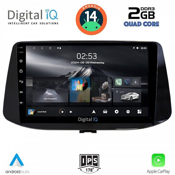 DIGITAL IQ RSB 1233_CPA (9inc) MULTIMEDIA TABLET for HYUNDAI i30 mod. 2018>