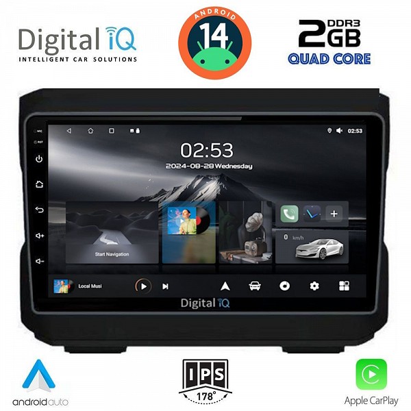 DIGITAL IQ RSB 1272_GPS (10inc) MULTIMEDIA TABLET for JEEP  mod. 2007-2014  - DODGE mod. 2007>