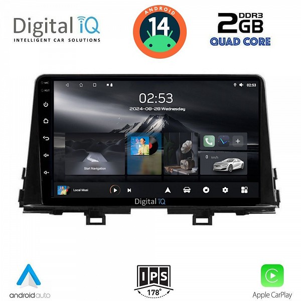 DIGITAL IQ RSB 1310_CPA (9inc) MULTIMEDIA TABLET for KIA PICANTO mod. 2021>